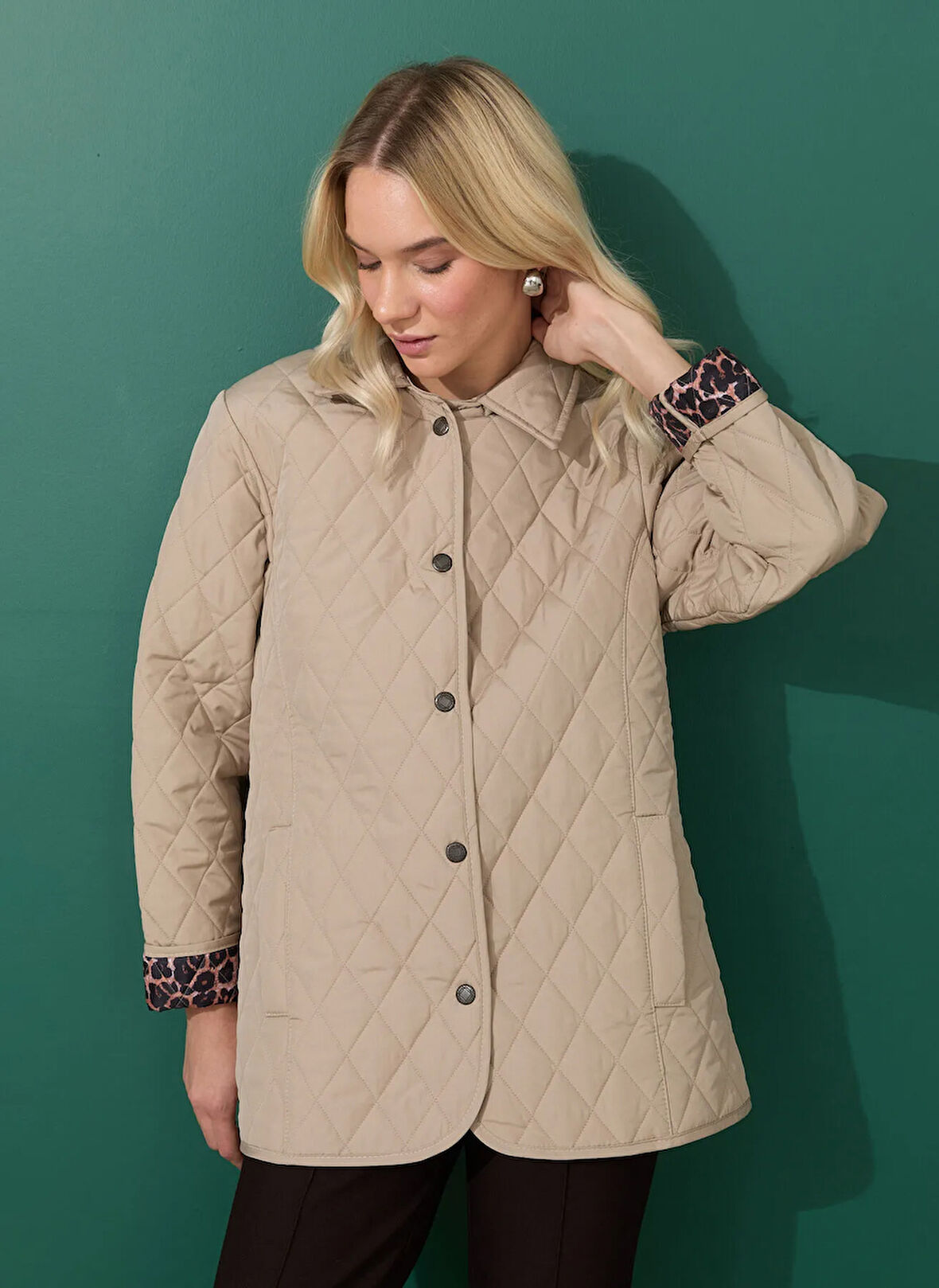 Selen Bej Kadın Mont 25KSL6151