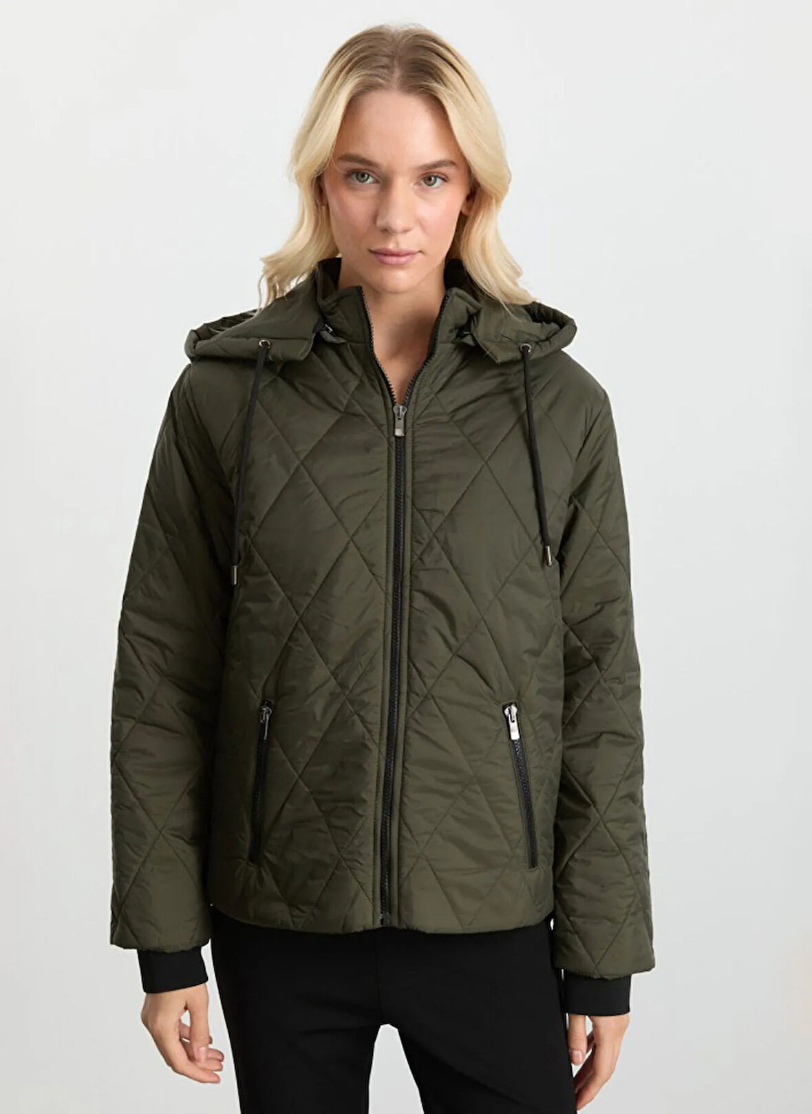 Selen Haki Kadın Mont 25KSL6153