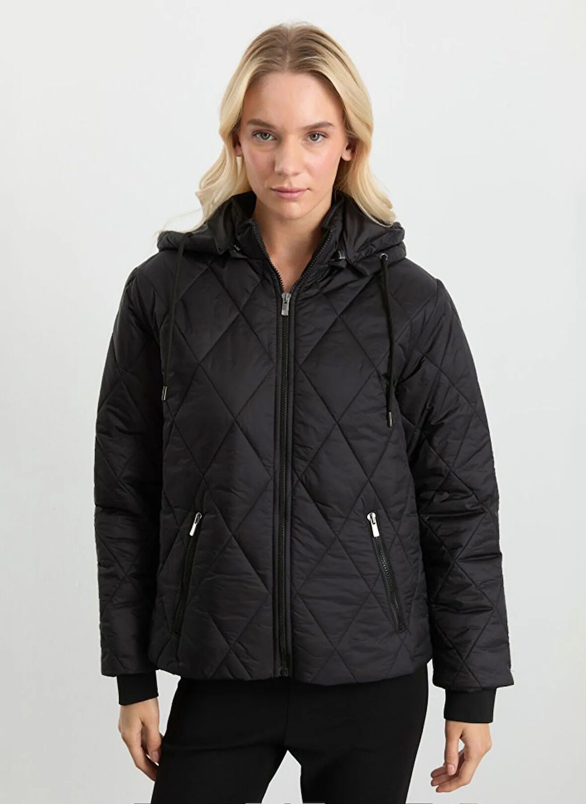 Selen Siyah Kadın Mont 25KSL6153