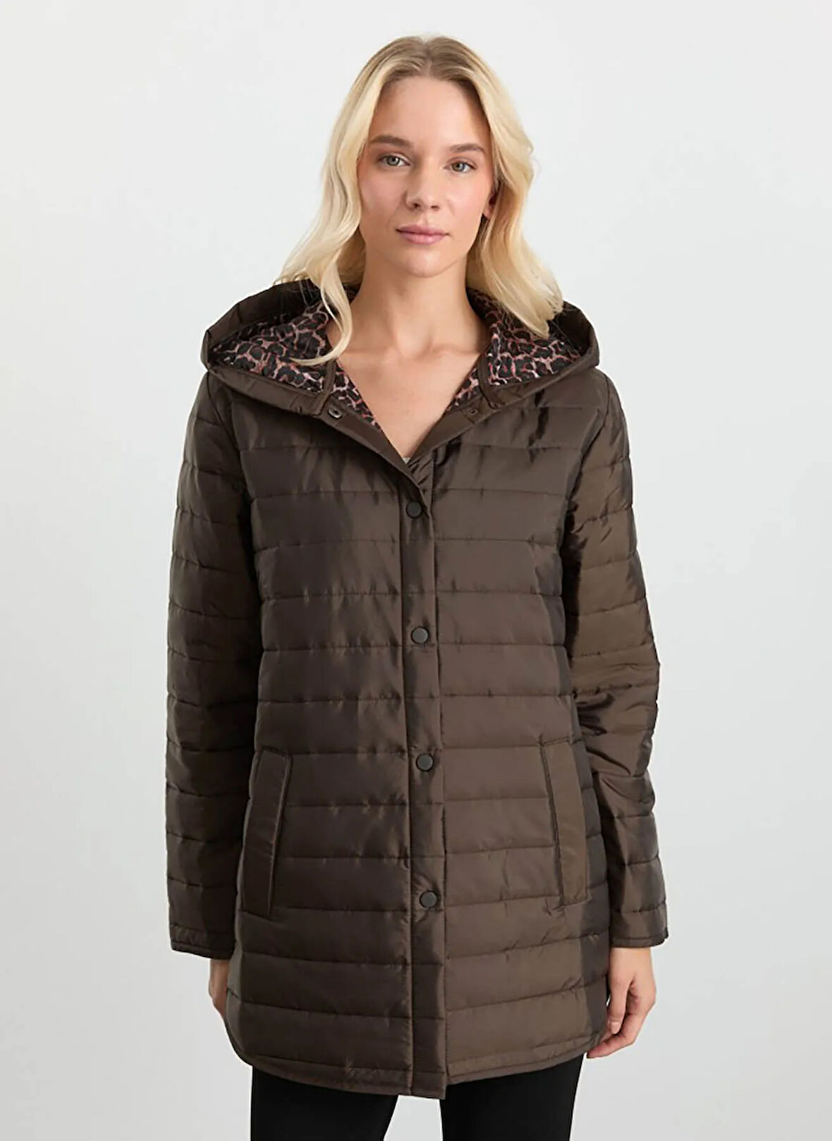 Selen Kahve Kadın Mont 25KSL6171