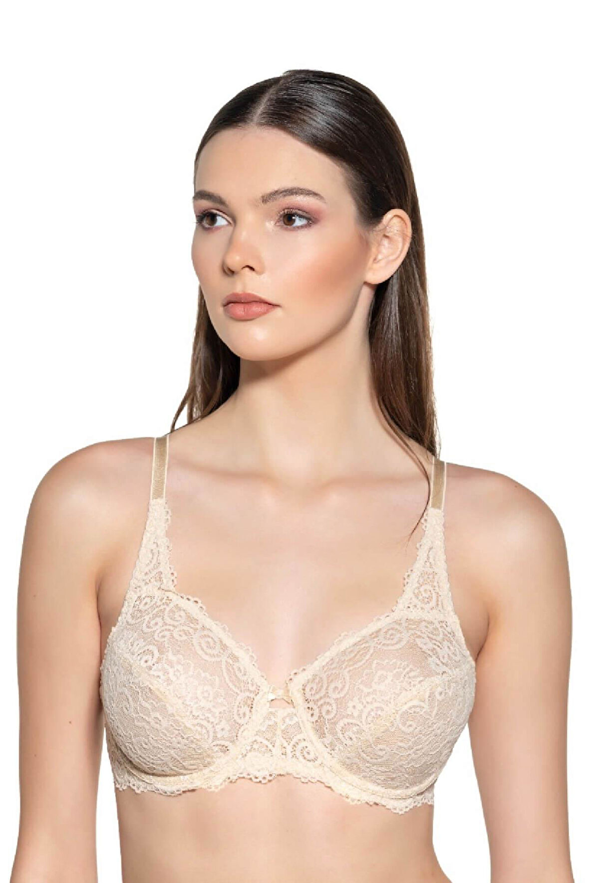 Moonlight Dantelli Minimizer Toparlayıcı Balenli Sütyen 2129