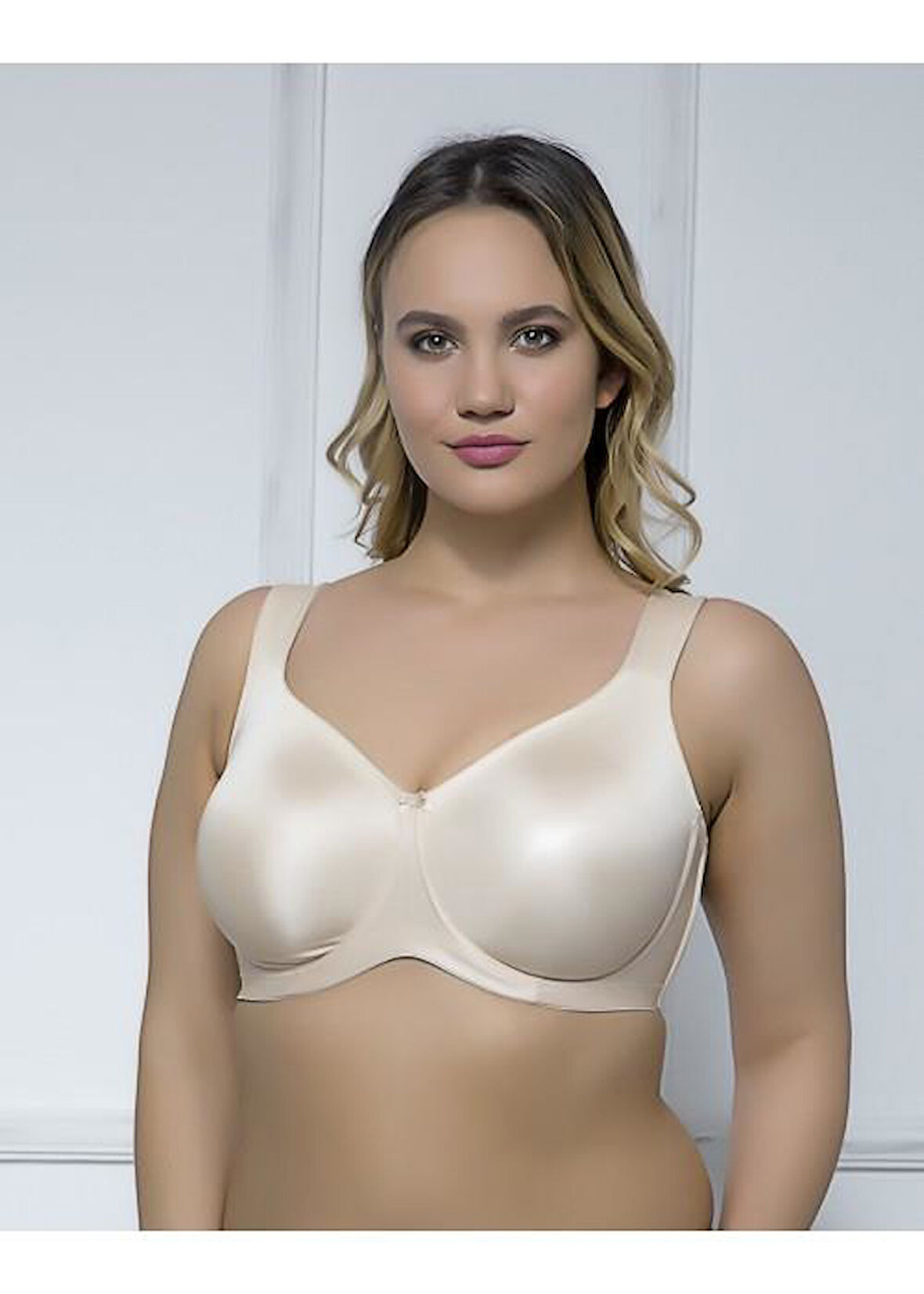 Moonlight 2119 Ten Balenli 2 Beden Küçülten Kalın Askılı Toparlayıcı Sütyen 