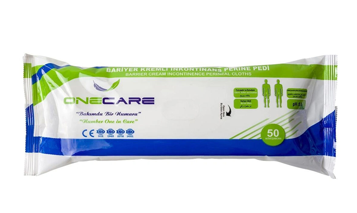 Onecare Bariyer Kremli Perine Pedi 50'li 10 Paket