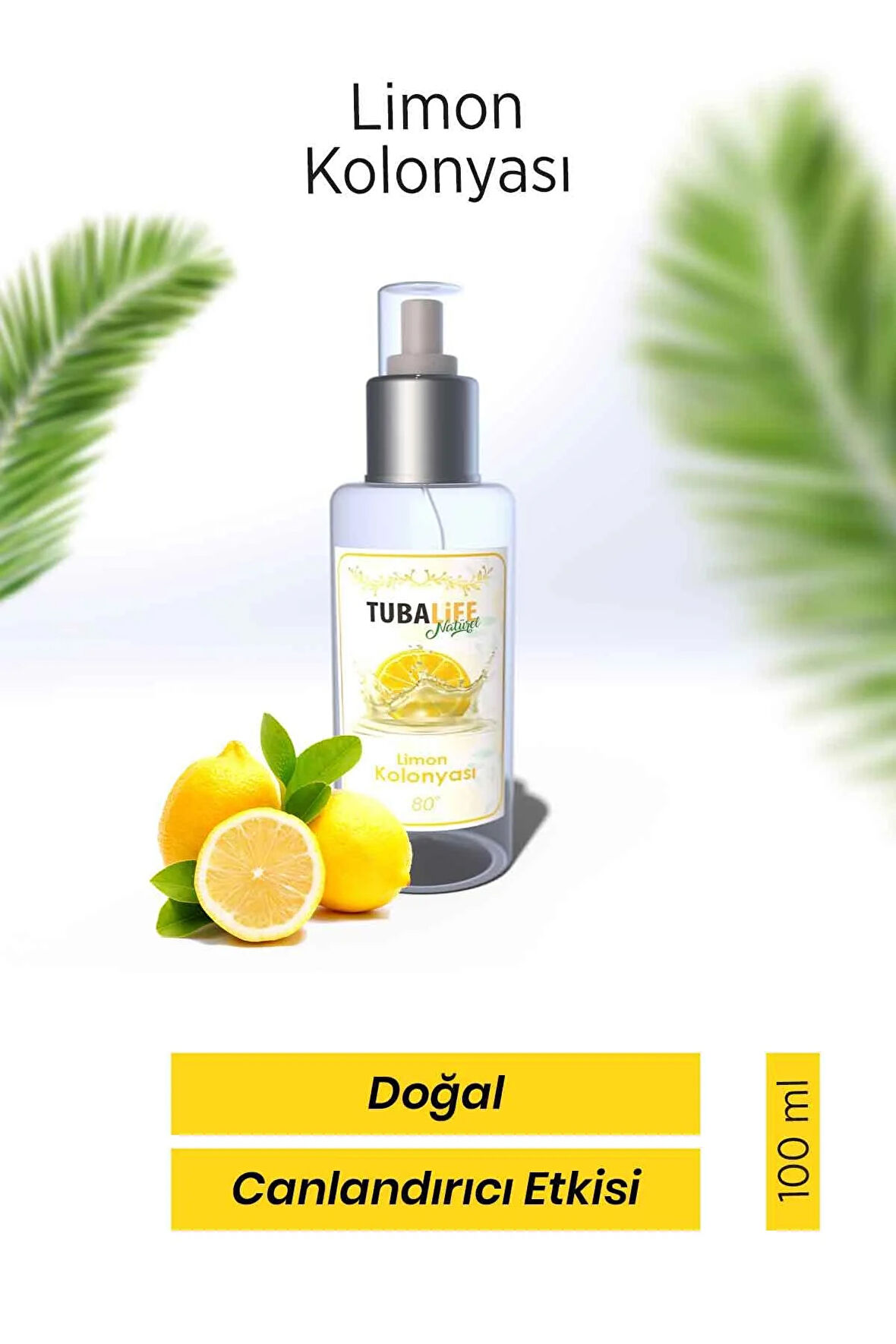 Tubalife Limon Kolonyası 100 ml