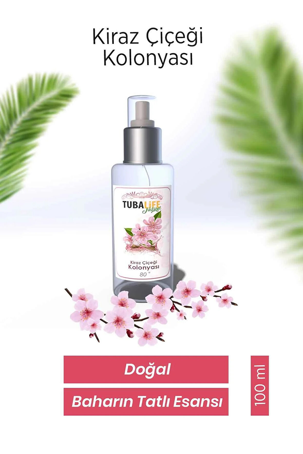 Tubalife Kiraz Çiçeği Kolonyası 100 ml