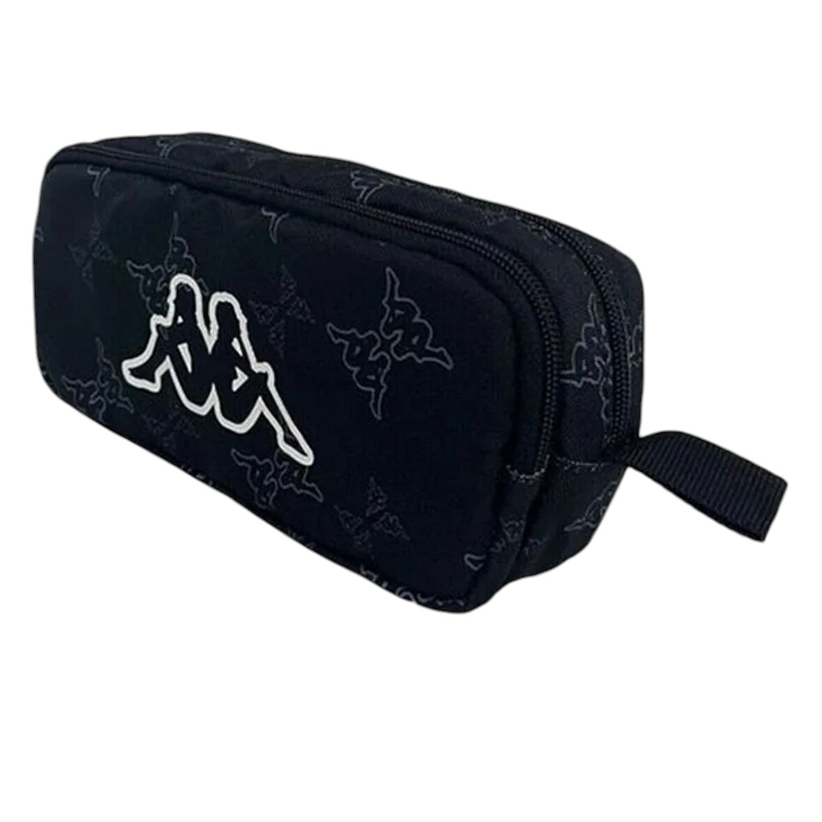 KAPPA KALEM ÇANTASI 1965 SİYAH ÇİFT BÖLMELİ