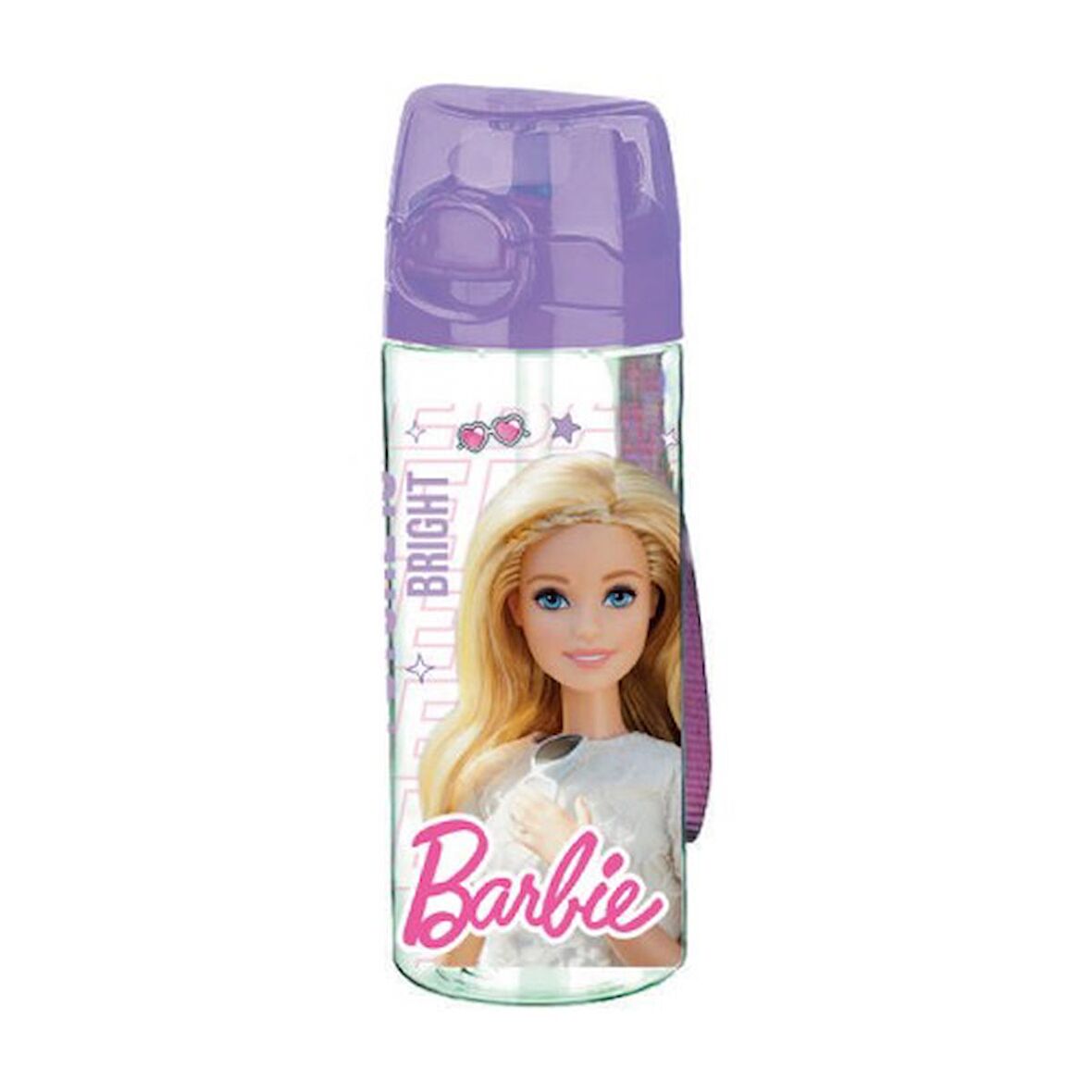 Wiggle Barbie 500 Ml Lila Plastik Matara 2863