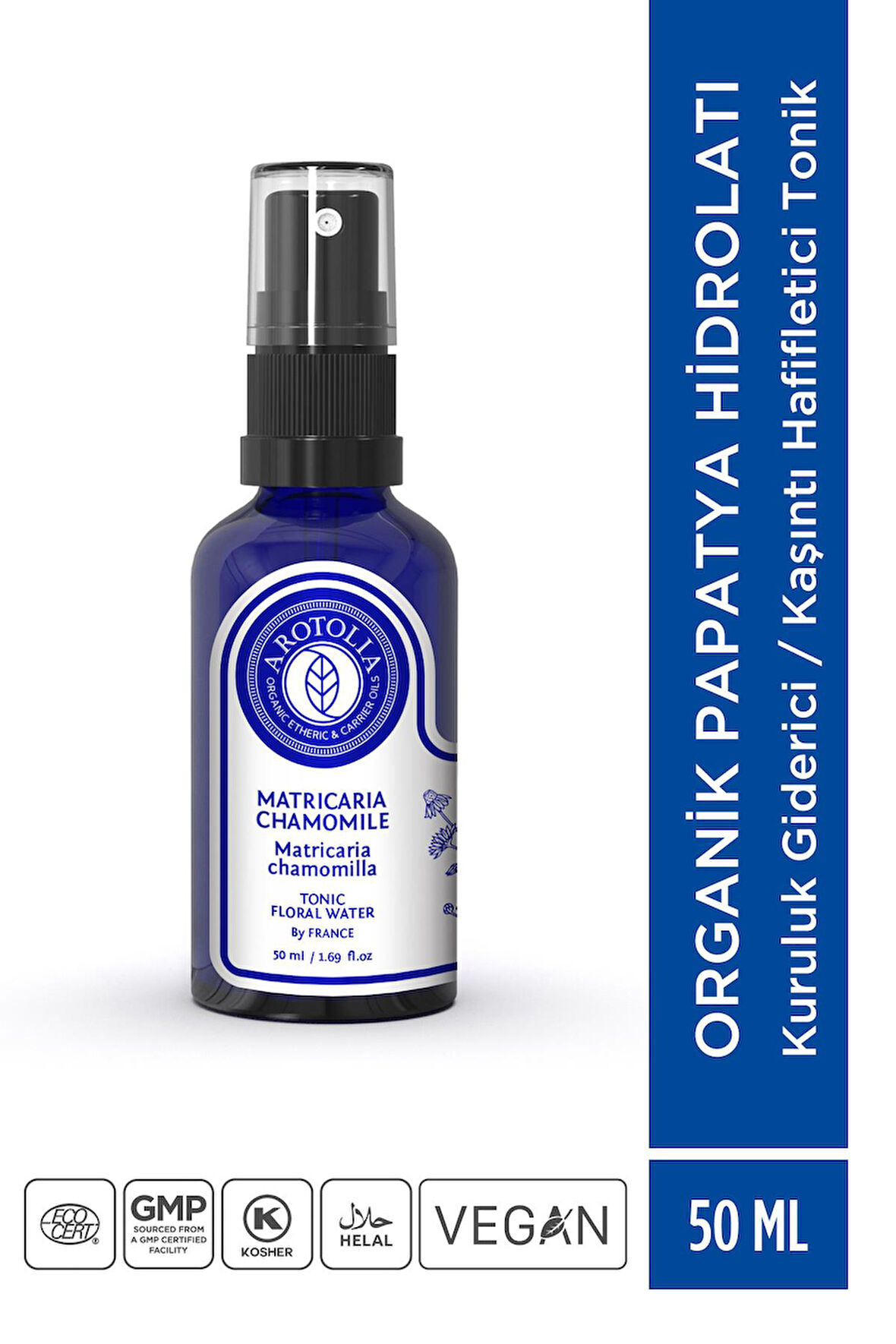 Organik Papatya Hidrolatı (Tonik) - 50ml