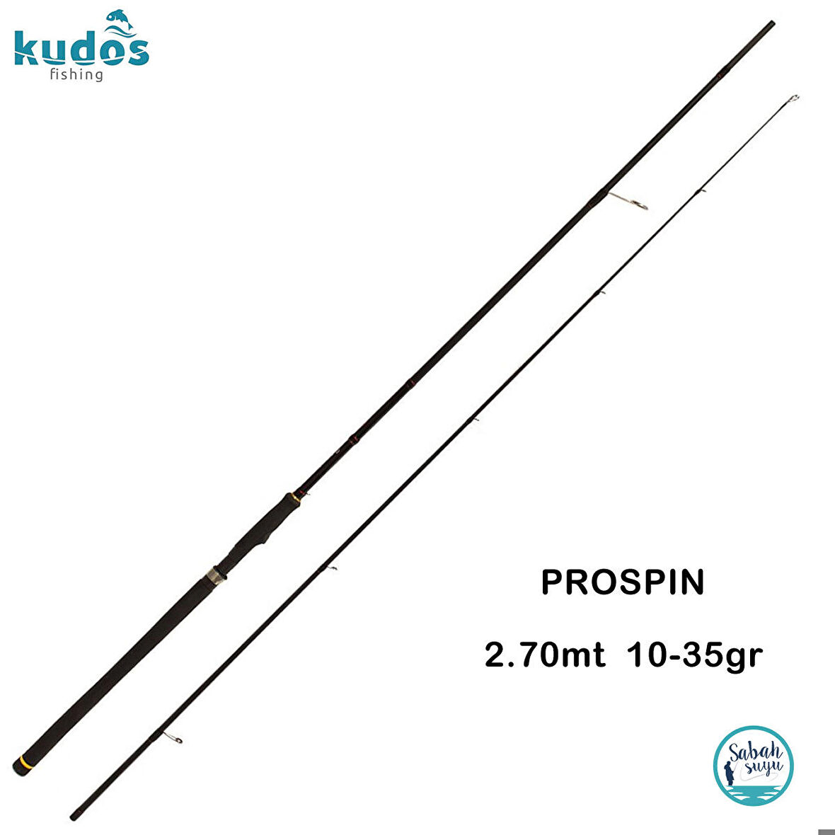 Kudos Prospin 2.70mt 10-35gr (2P) Spin Olta Kamışı