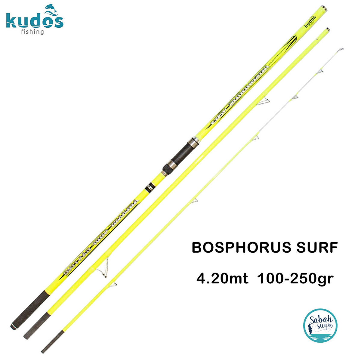 Kudos Bosphorus 3 Parça Surf Kamış 4.20mt 250gr