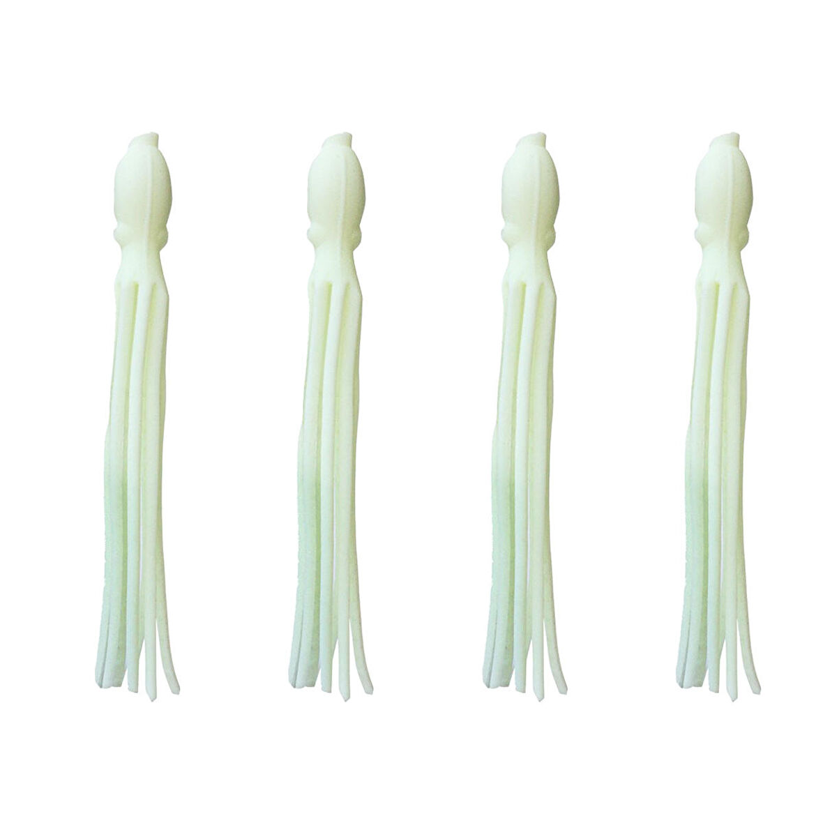 Ryuji Silikon Ahtapot 11.5cm (4 Adet) #4 Glow