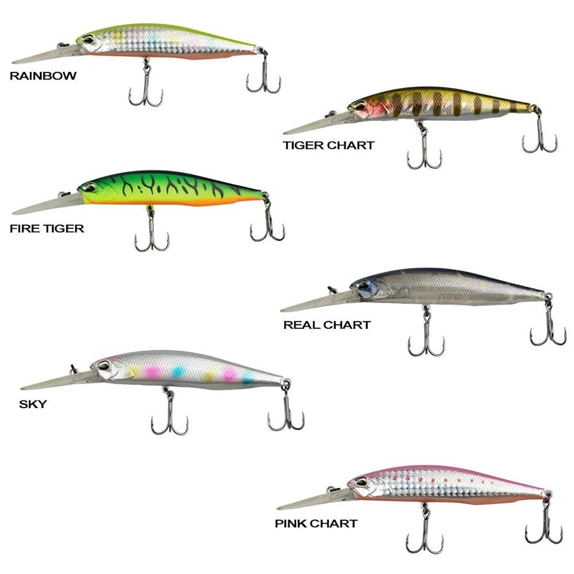 Ryuji Deep Driver 10cm 15gr Maket Yem sky