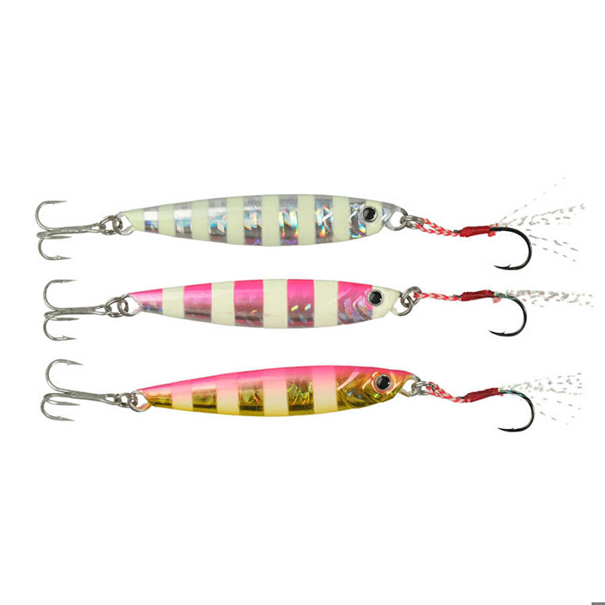 Ryuji Jig King Zebra Mix (3 Adet)