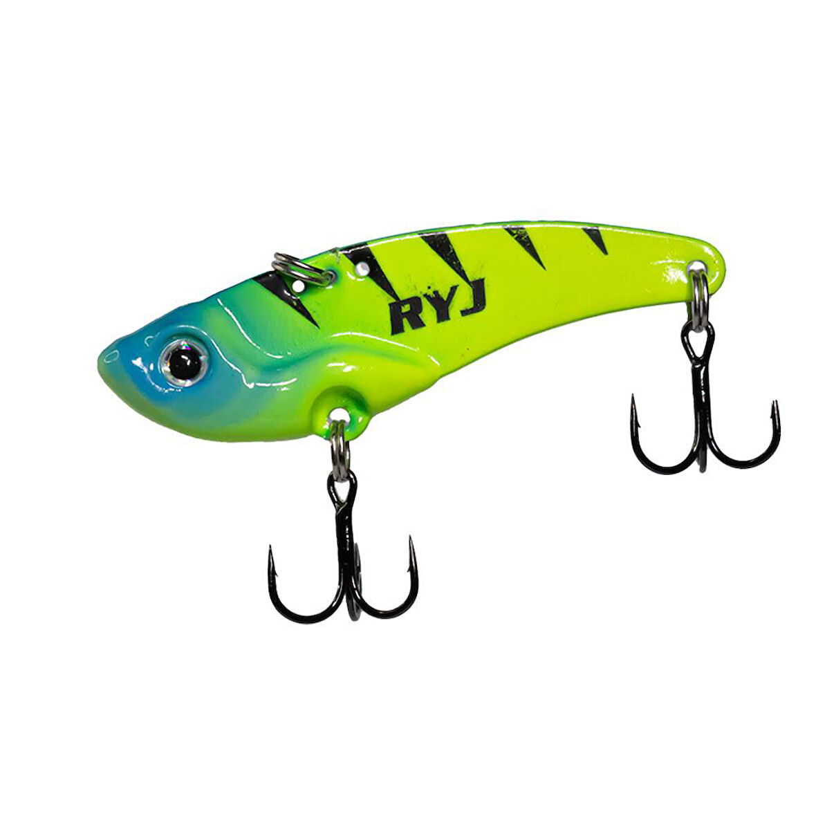 Ryuji Mirror Vib 9 gr 4.5 cm Jig Yem Tiger Glow