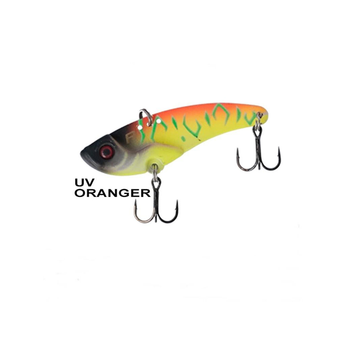 Ryuji Mirror Vib 9 gr 4.5 cm Jig Yem UV Oranger