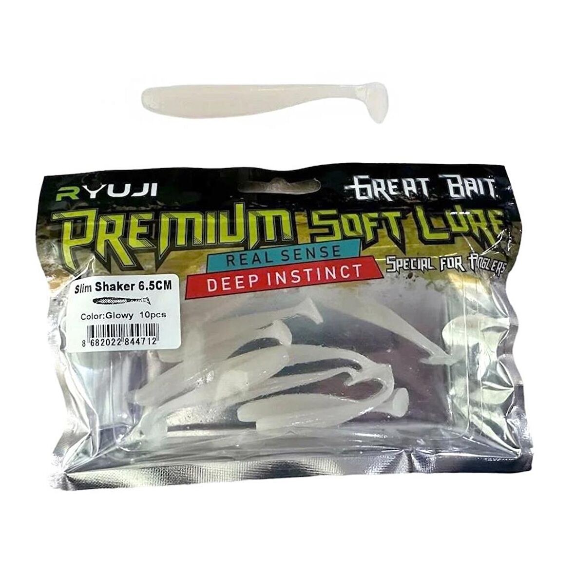 Ryuji Slim Shaker 7.6cm Silikon Yem