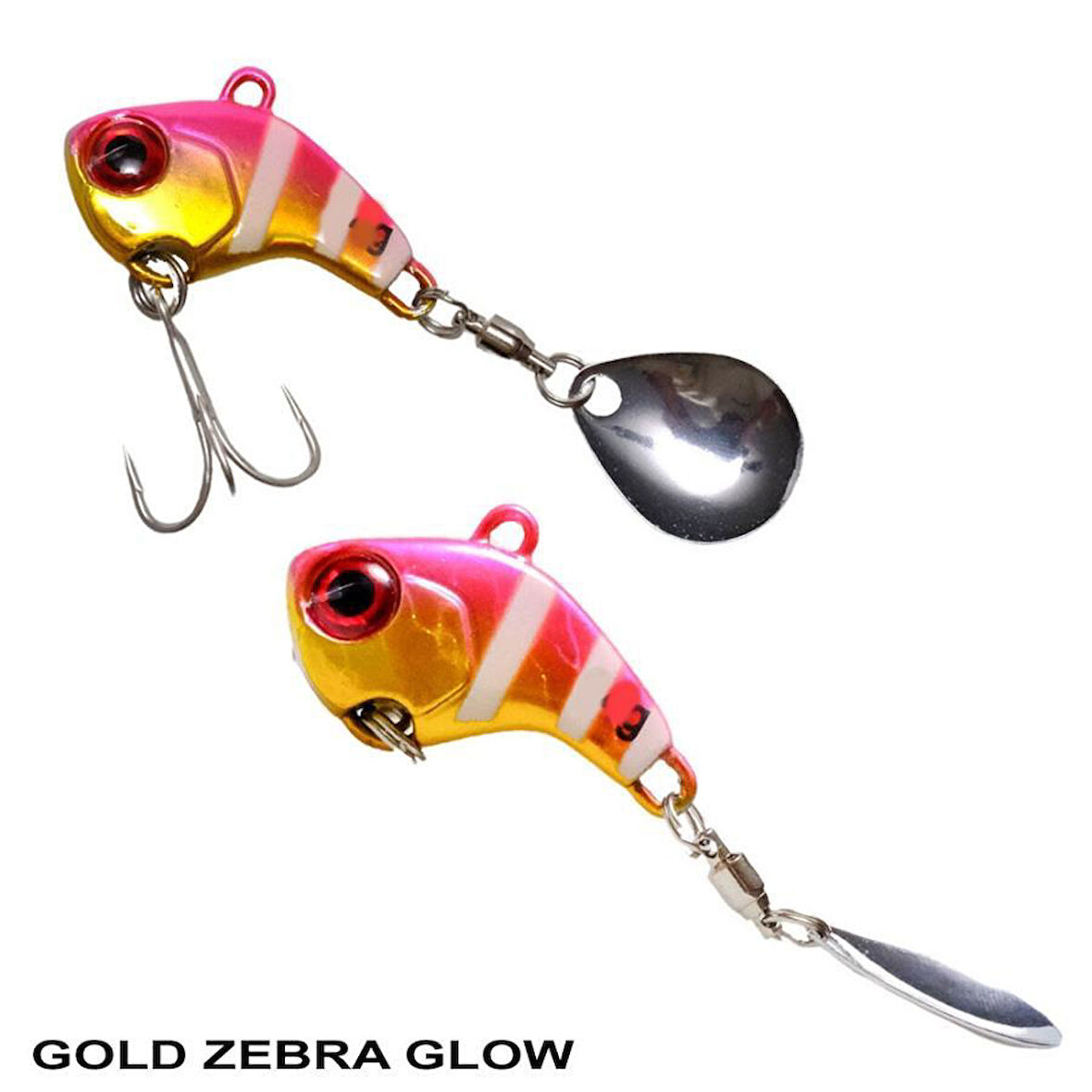 Ryuji Scorpy Vib 14gr Jig Yem Gold Zebra Glow