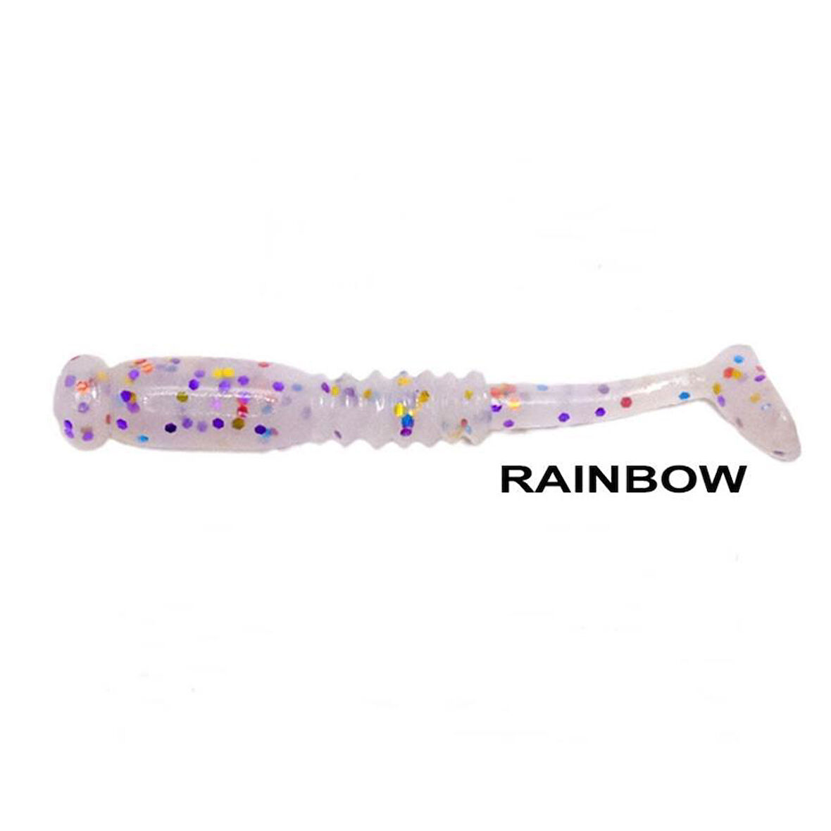 Ryuji Rock Tail 4cm Kokulu Silikon Yem [12 adet] RAİNBOW