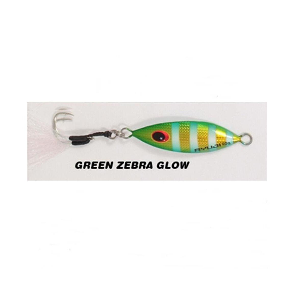 Ryuji Slow King Jig Yem Green Zebra Glow-40 Gr