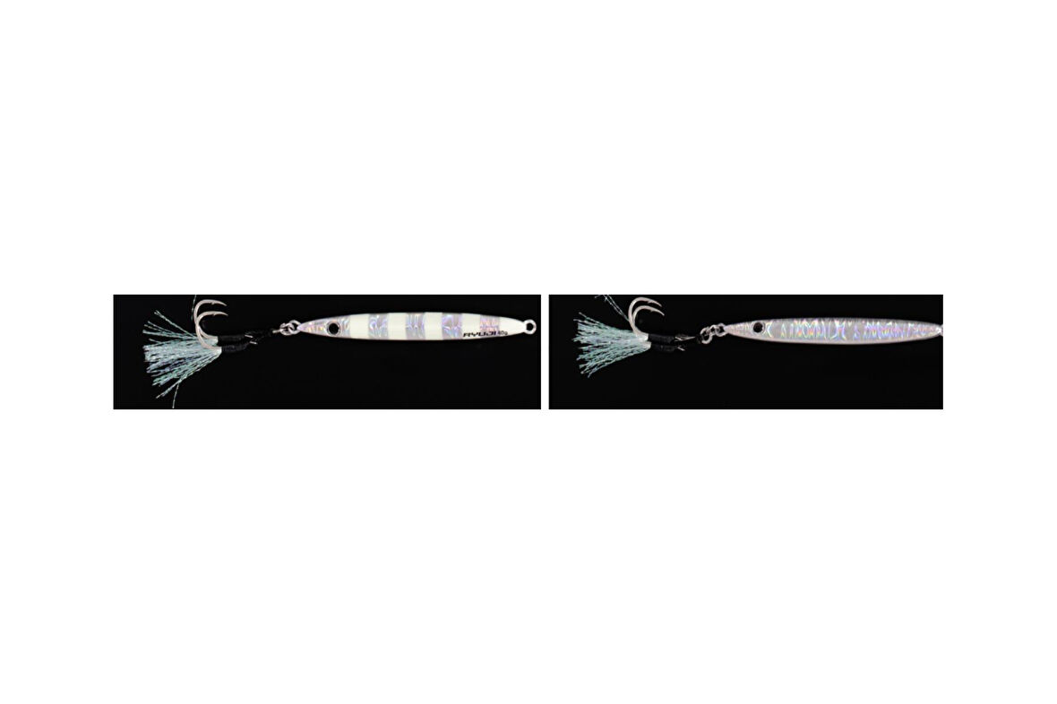 RYUJI SLIM JET JIG 30GR ZEBRA GLOW