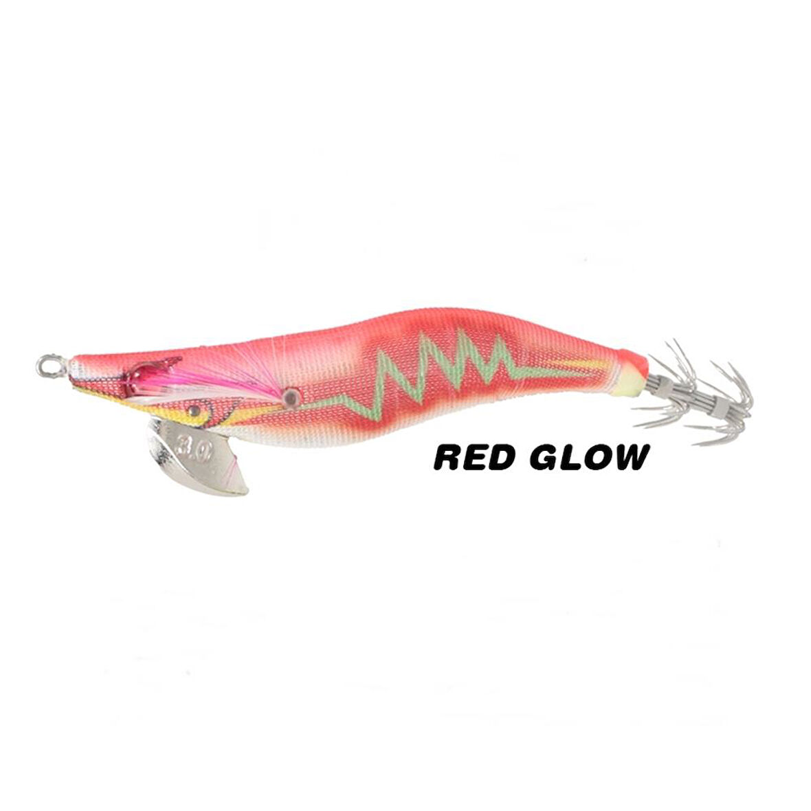 Ryuji Sutte Squid 3.0# 9,5cm 15gr Kalamar Zokası Red Glow