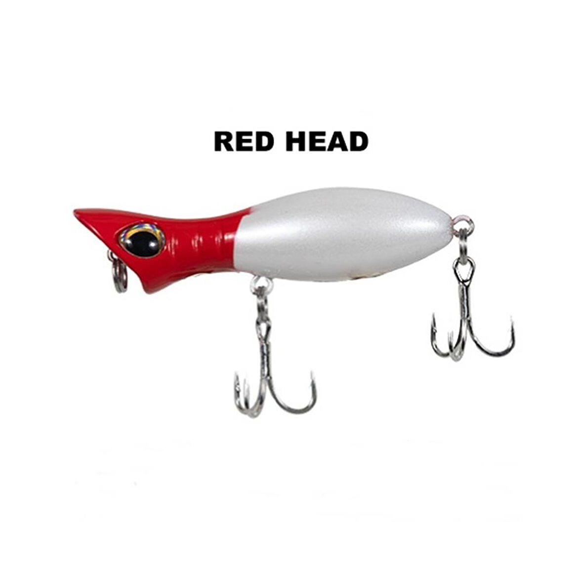 Ryuji Baby Popper 5cm 3,5gr Suni Yem RED HEAD