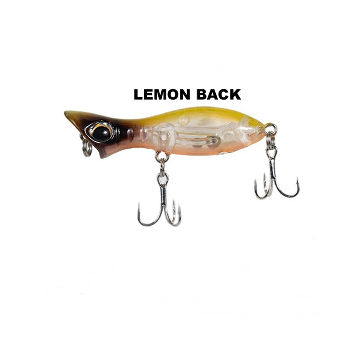 Ryuji Baby Popper 5cm 3,5gr Suni Yem LEMON BACK