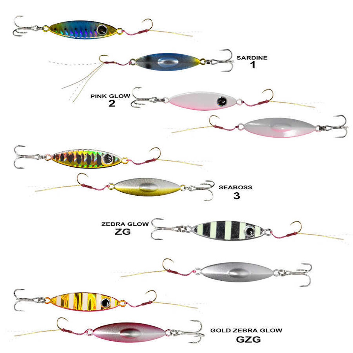 Ryuji Zuby 32mm 6.6gr Jig Yem SILVER-Standart