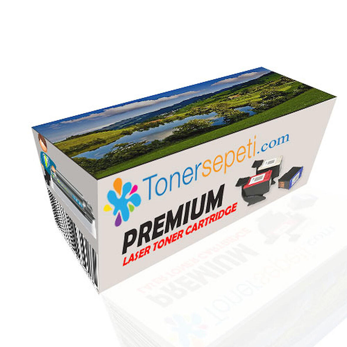 Tonersepeti Brother TN-345 Mavi Muadil Toner