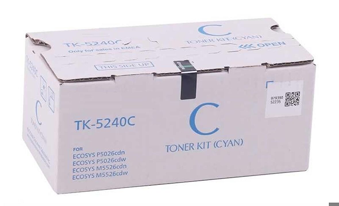 Tonersepeti Kyocera Mita TK-5240 Muadil Mavi Toner