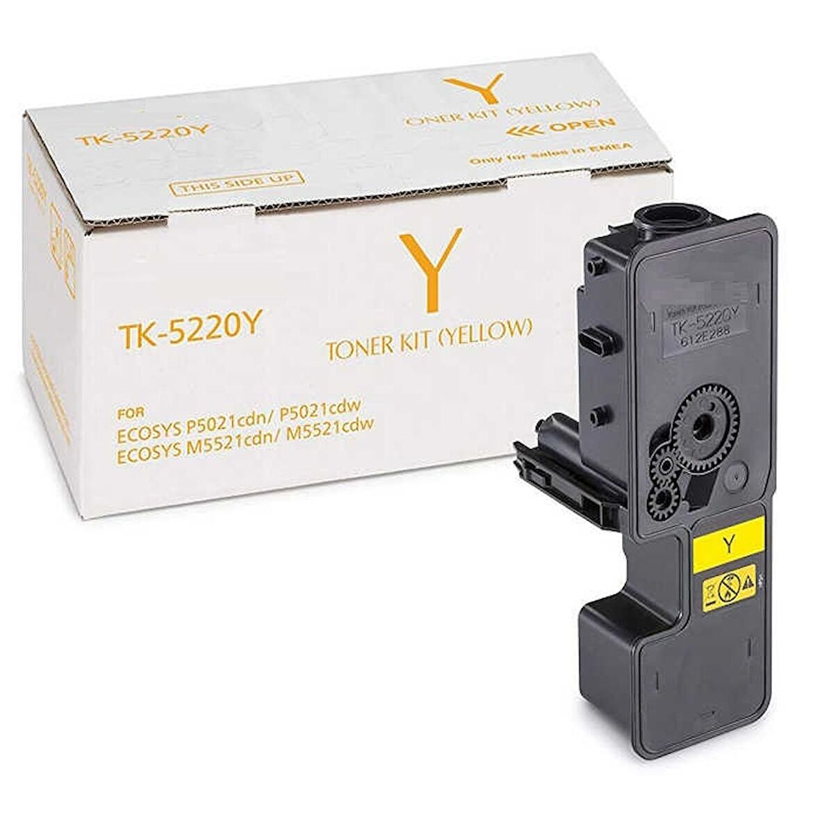 Tonersepeti Kyocera Mita TK-5220 Sarı Muadil Toner