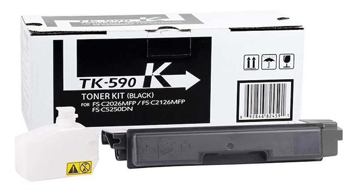 Tonersepeti Kyocera Mita TK-590 Muadil Siyah Toner
