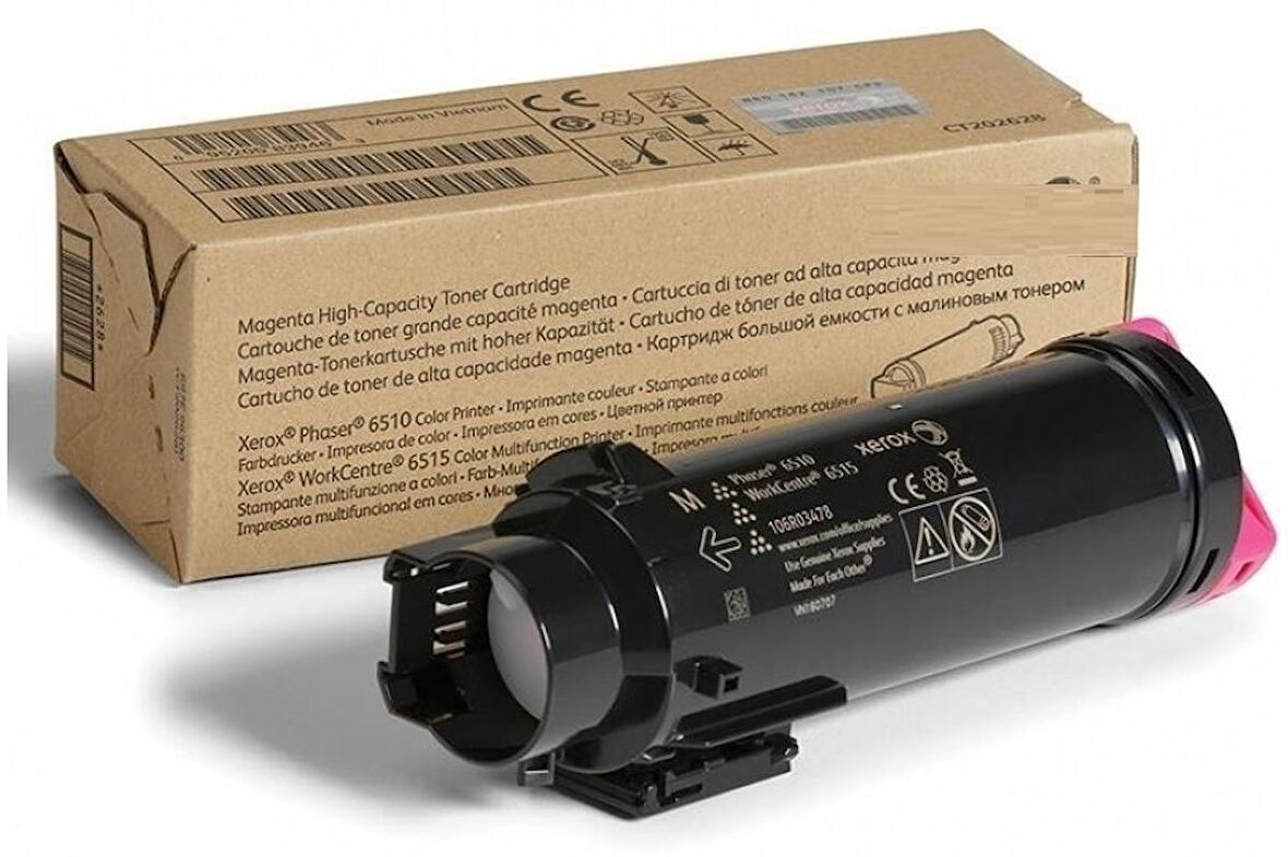 Tonersepeti Xerox Phaser 6510-106R03486 Kırmızı Muadil Toner