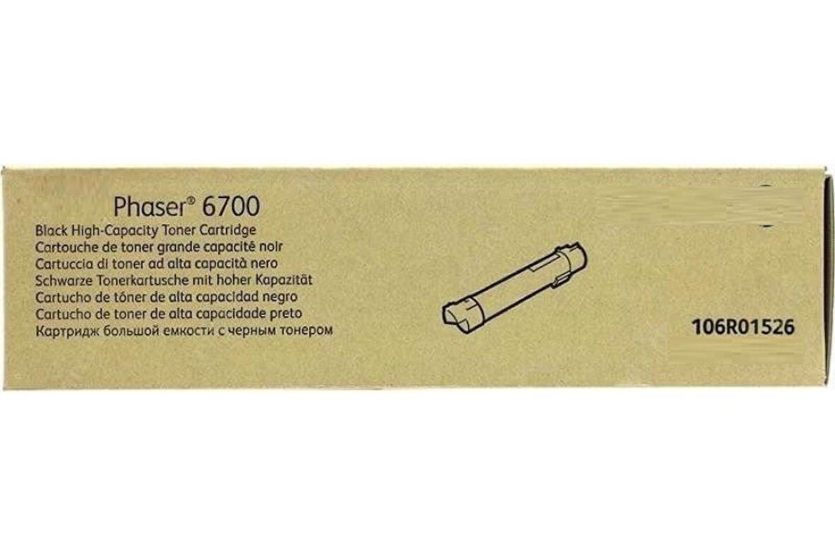 Tonersepeti Xerox Phaser 6700 Muadil Siyah Toner