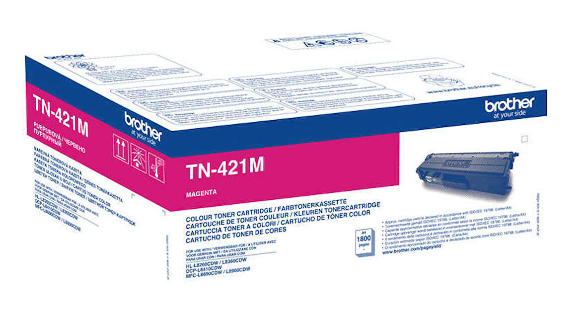 Tonersepeti Brother TN-461/421 Kırmızı Orjinal Toner