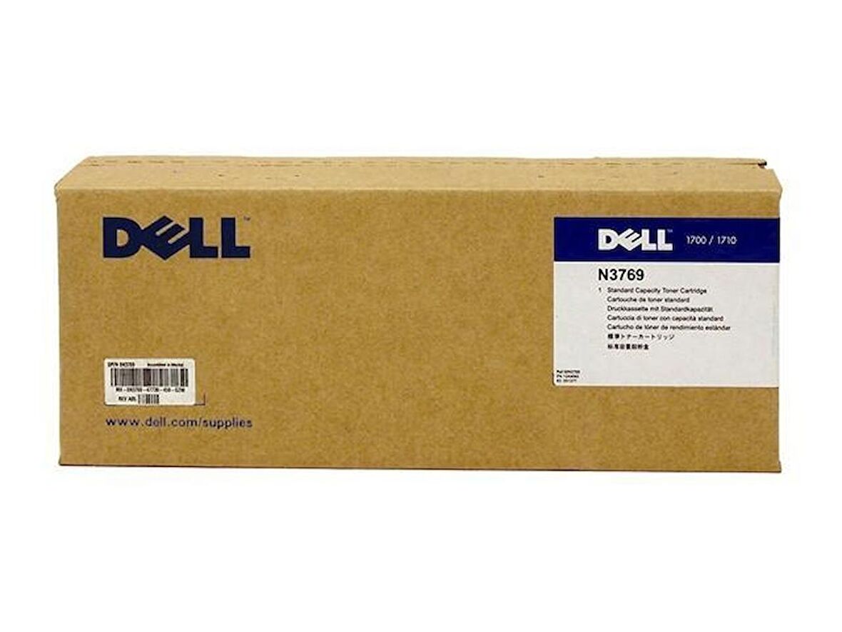 Tonersepeti Dell 1700-N3769 Orjinal Siyah Toner