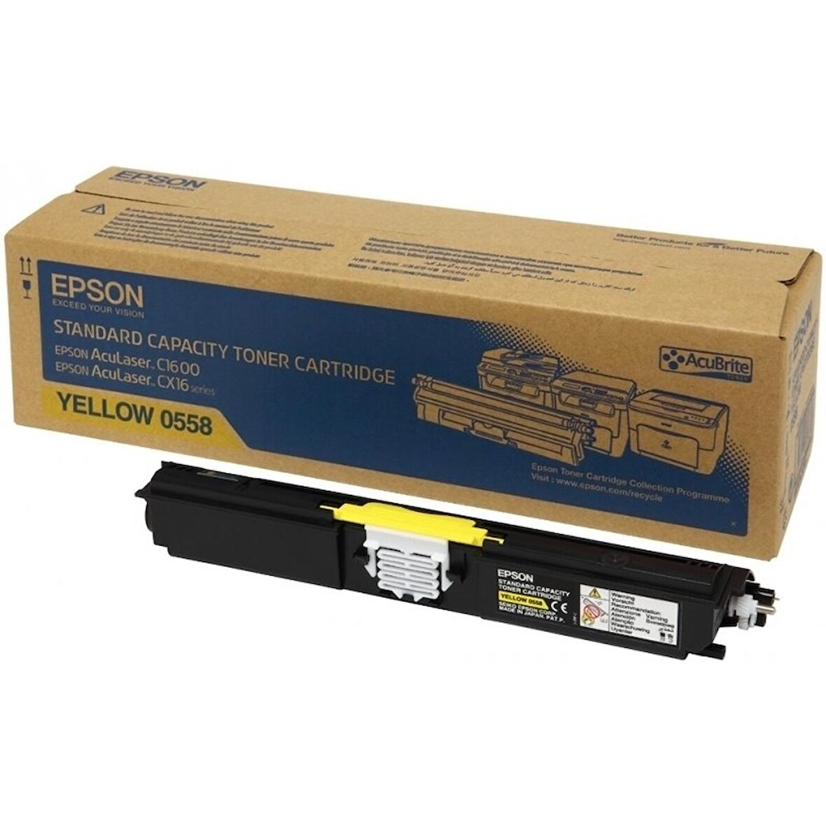 Tonersepeti Epson CX-16-C13S050558 Orjinal Sarı Toner
