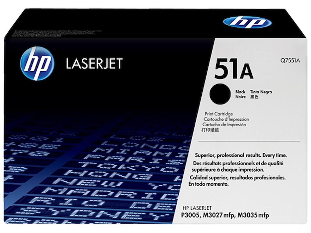 Tonersepeti Hp 51A-Q7551A Orjinal Toner