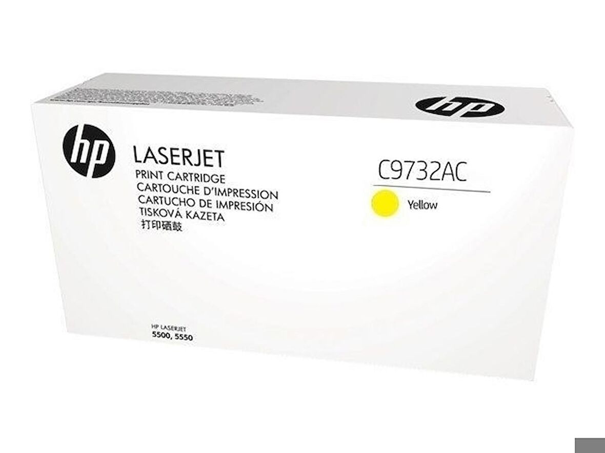 Tonersepeti Hp 645A-C9732AC Orjinal Sarı Toner