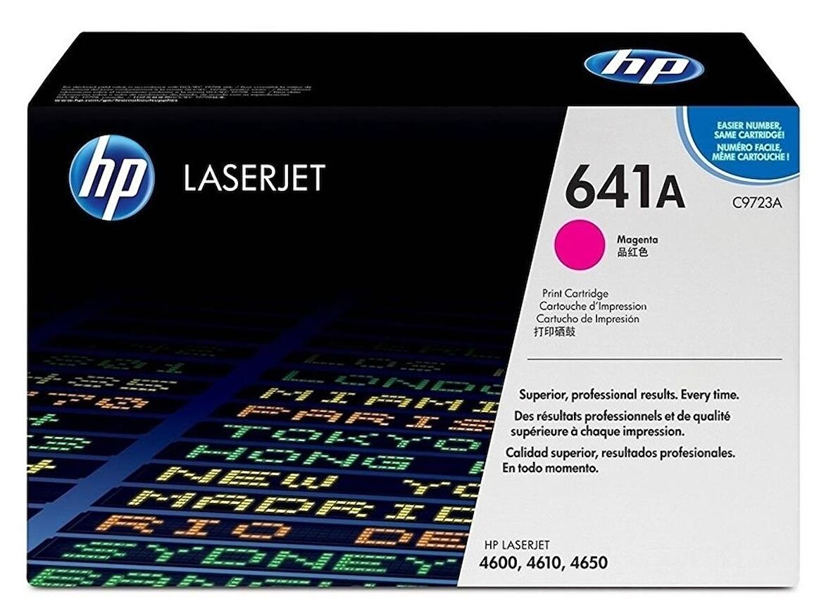 Tonersepeti Hp 641A-C9723A Orjinal Kırmızı Toner