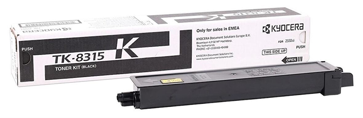 Tonersepeti Kyocera TK-8315 Siyah Orjinal Fotokopi Toner