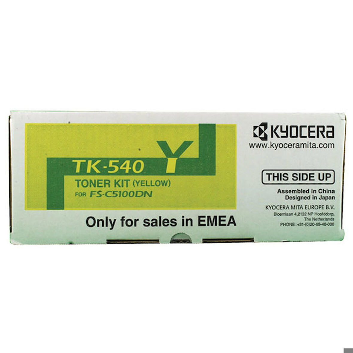 Tonersepeti Kyocera Mita TK-540 Sarı Orjinal Toner