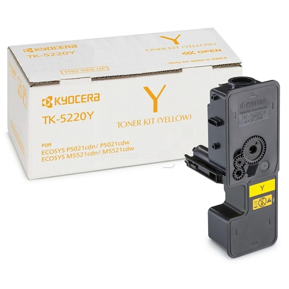 Tonersepeti Kyocera Mita TK-5220 Sarı Orjinal Toner
