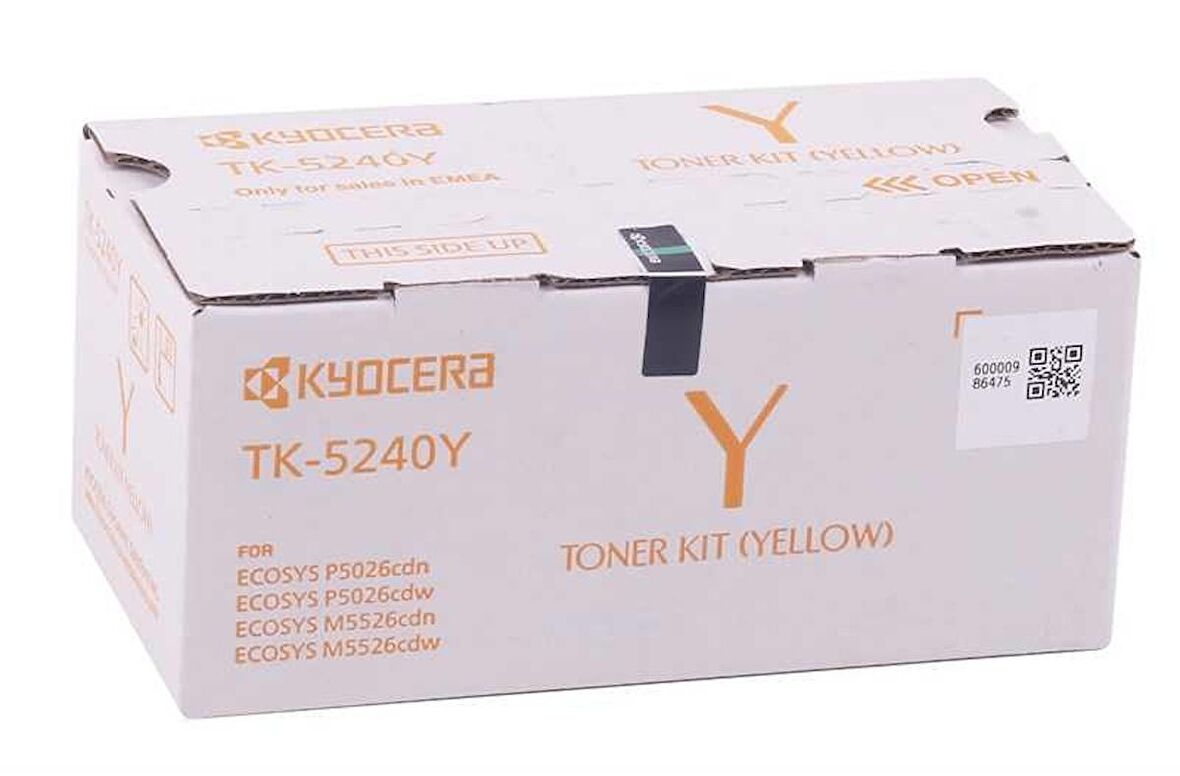 Tonersepeti Kyocera Mita TK-5240 Orjinal Sarı Toner