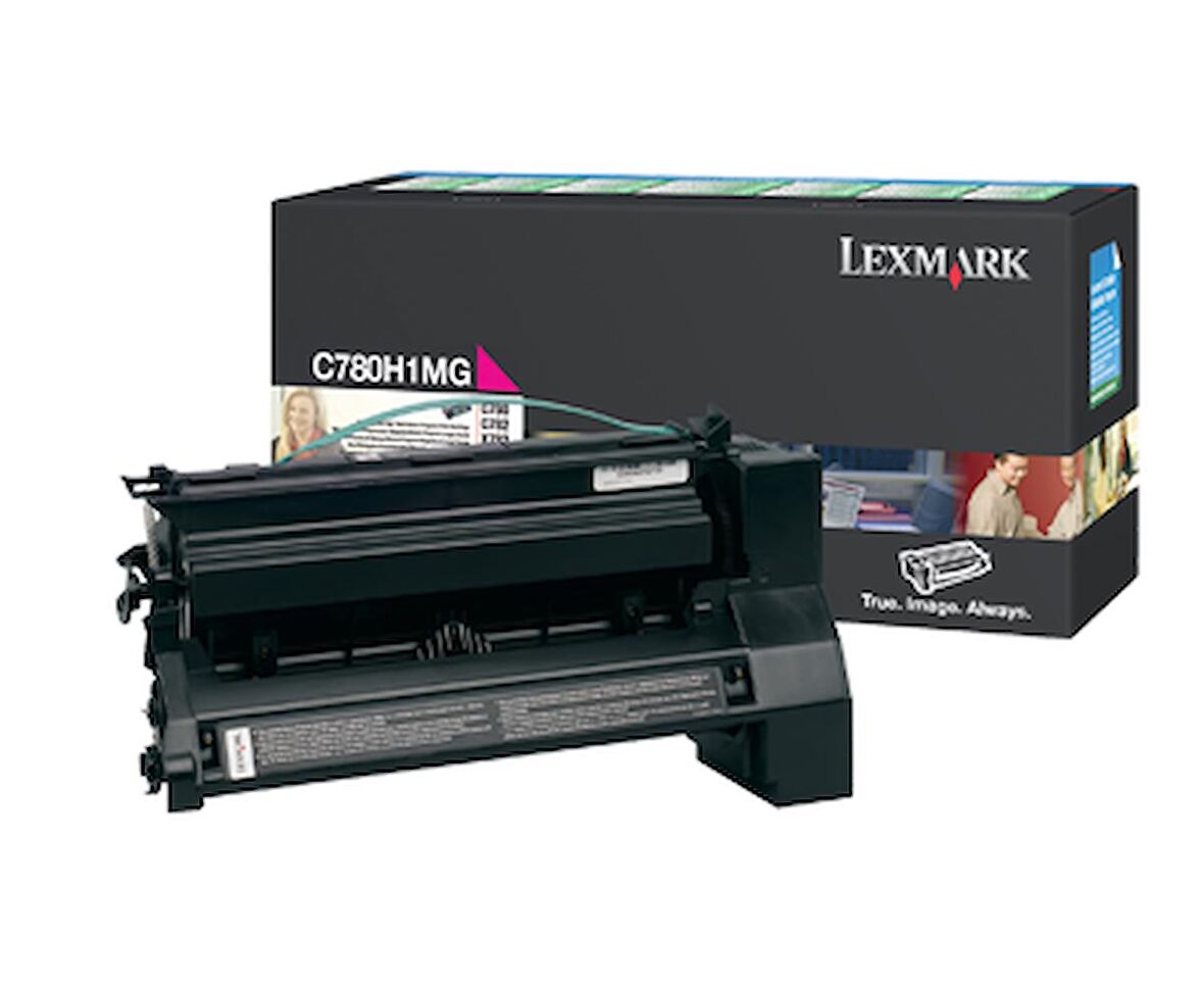 Tonersepeti Lexmark C782-C780H1MG Kırmızı Orjinal Toner 10K.