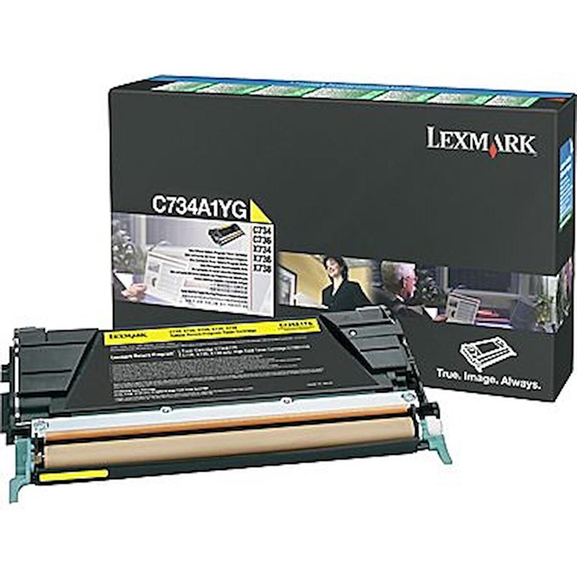 Tonersepeti Lexmark C734-C734A1YG Sarı Orjinal Toner