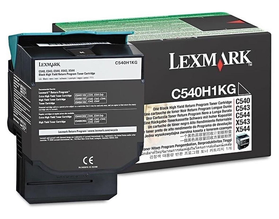 Tonersepeti Lexmark C540-C540H1KG Siyah Orjinal Toner