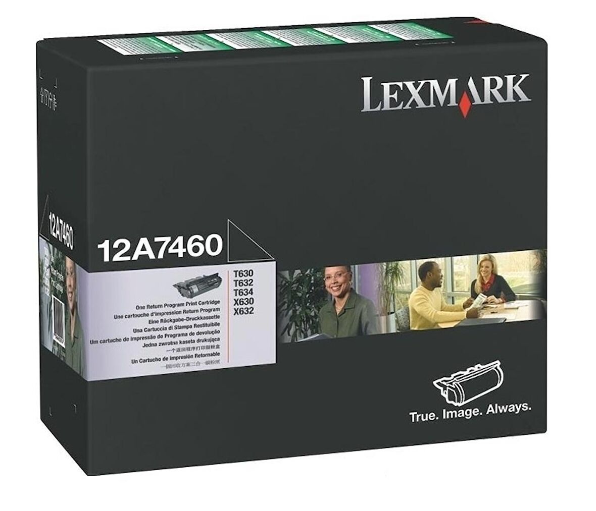 Tonersepeti Lexmark T630-12A7460 Orjinal Toner
