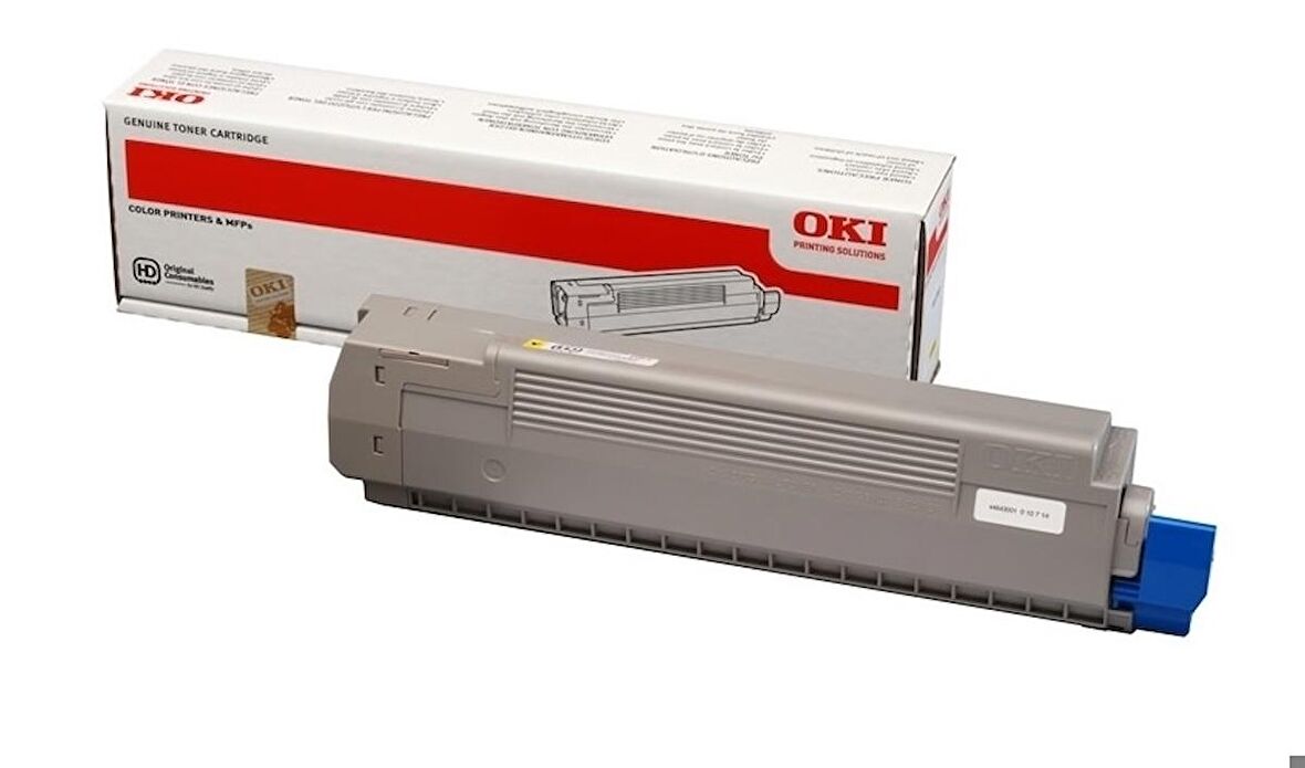 Tonersepeti Oki MC851-44059169 Sarı Orjinal Toner