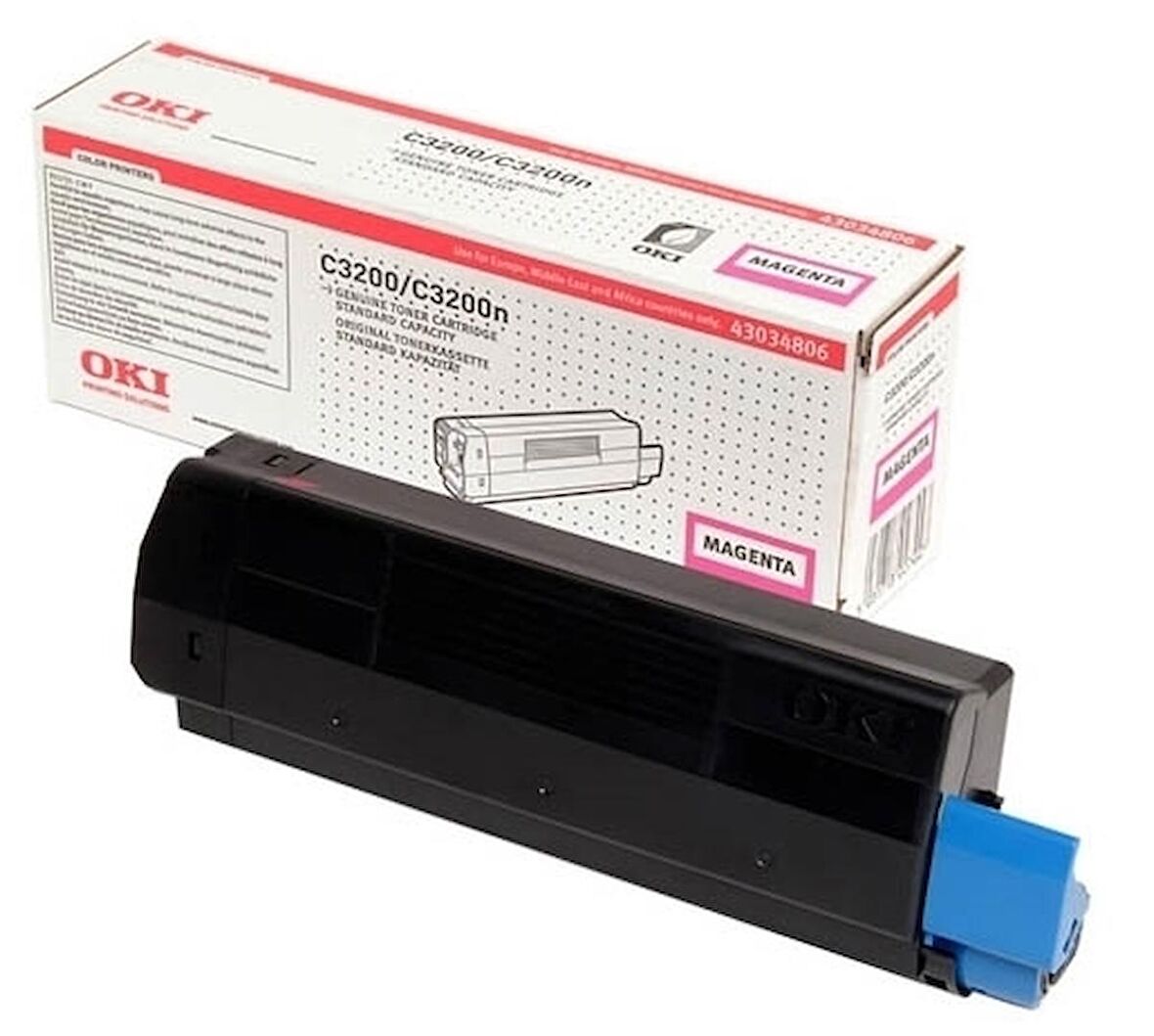 Tonersepeti Oki C3200-43034814 Orjinal Kırmızı Toner
